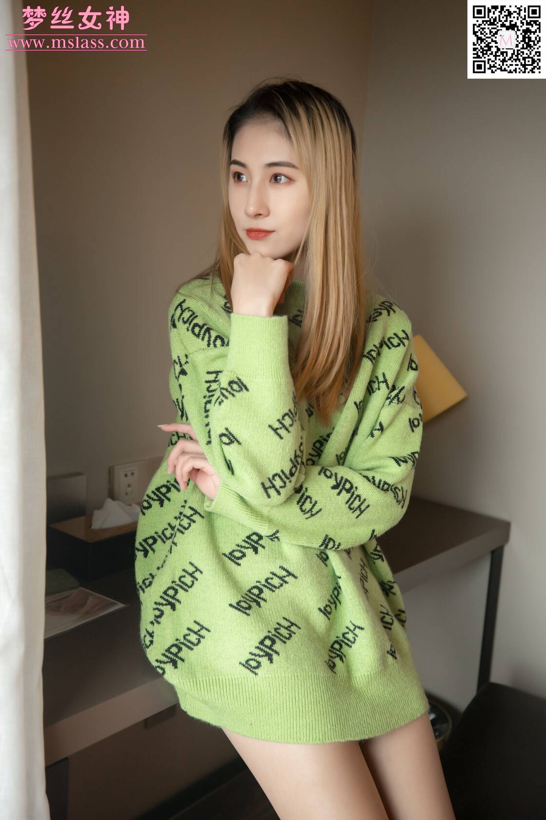 [MSLASS梦丝女神] 2019.11.27《小允儿 喜欢绿绿的衣服》
